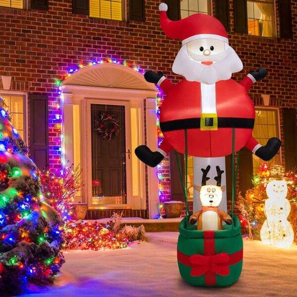 LU3097-SANTA INFLABLE 2.5 M (1PZA)