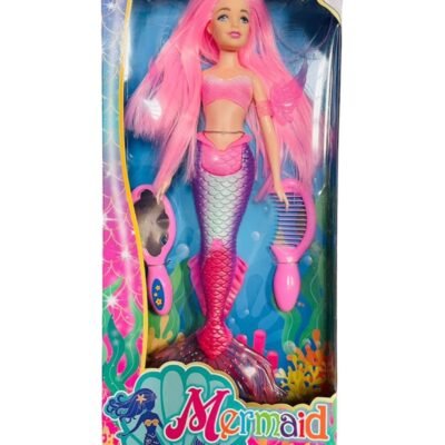W6942- JUGUETE DE "SIRENA" CON ACCESORIOS (1 PZA)