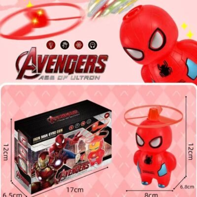LU4019- LANZADOR DE AROS CON LUZ "PERSONAJES" (1 PZA)