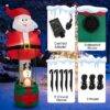 LU3097-SANTA INFLABLE 2.5 M (1PZA)