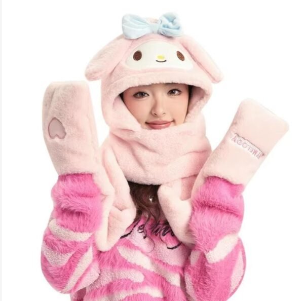 2472- GORRO 3 EN 1 "PERSONAJES" (1 PZA) - Imagen 4