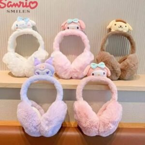WPF75-4- OREJERAS AFELPADAS "SANRIO" (1 PZA)