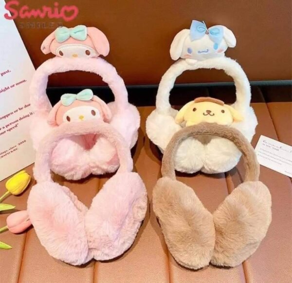 WPF75-4- OREJERAS AFELPADAS "SANRIO" (1 PZA) - Imagen 7