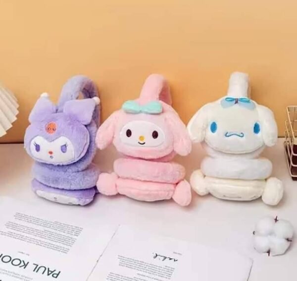 WPF75-4- OREJERAS AFELPADAS "SANRIO" (1 PZA) - Imagen 2