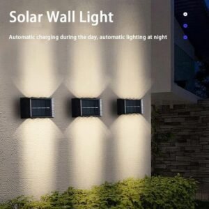 6824- LÁMPARAS SOLARES PARA EXTERIORES (1 PZA)