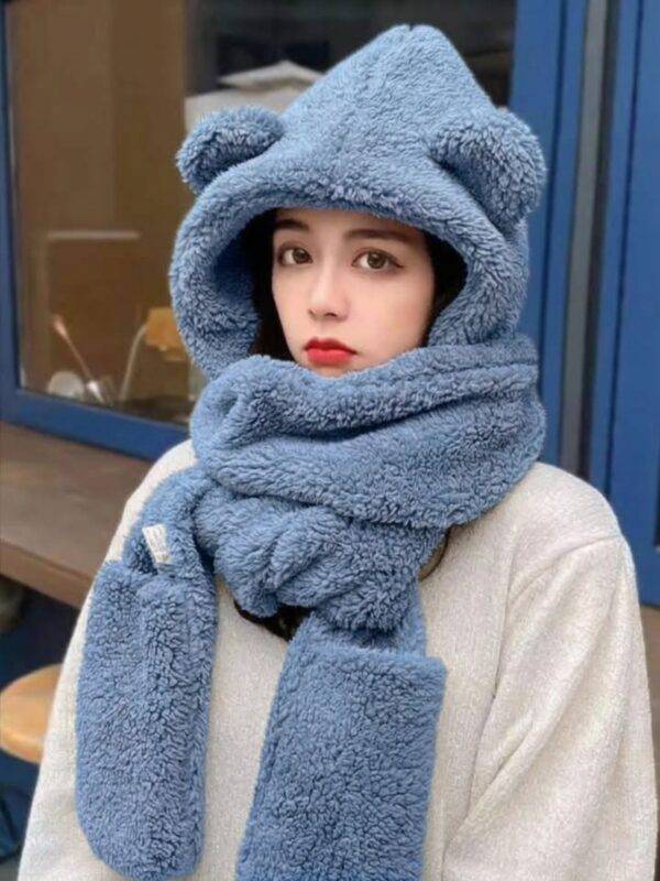 2473- GORRO 3 EN 1 "BEAR" (1 PZA)