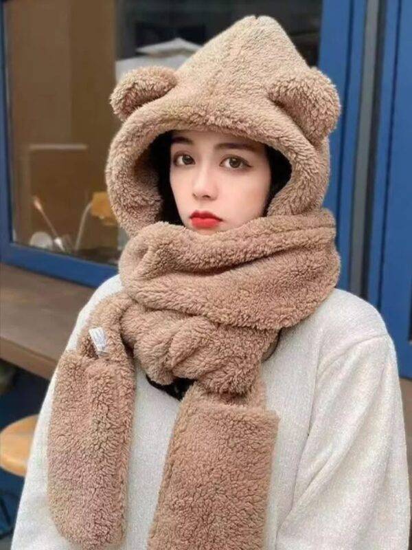 2473- GORRO 3 EN 1 "BEAR" (1 PZA)