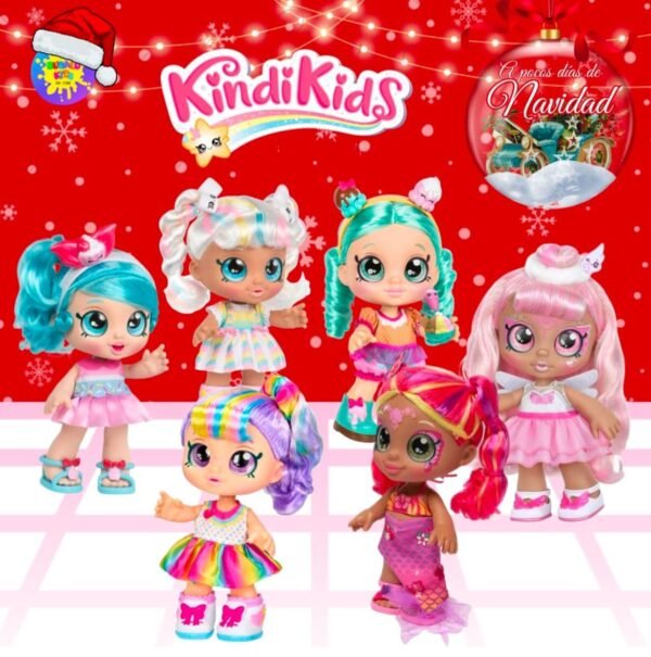 BH052-MUÑECA LOVELY DOLL "HAPPY EVERY DAY" CON LUZ LED Y SONIDO (1 PZA) - Imagen 3