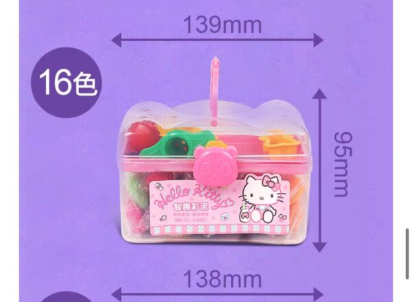 LU3434 ❤️KIT DE PLASTILINA HELLO KITTY. ❤️ (1 PIEZA) ❤️  - Imagen 8