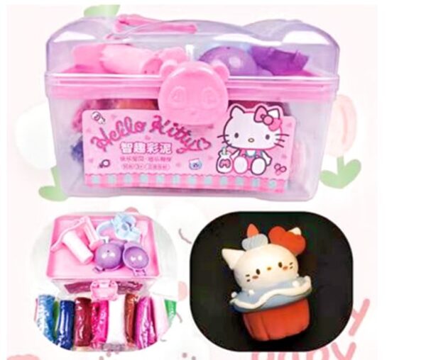 LU3434 ❤️KIT DE PLASTILINA HELLO KITTY. ❤️ (1 PIEZA) ❤️  - Imagen 3