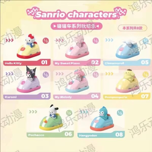 8016- CARRITO DE CARRERAS "SANRIO" (1 PZA) - Imagen 8
