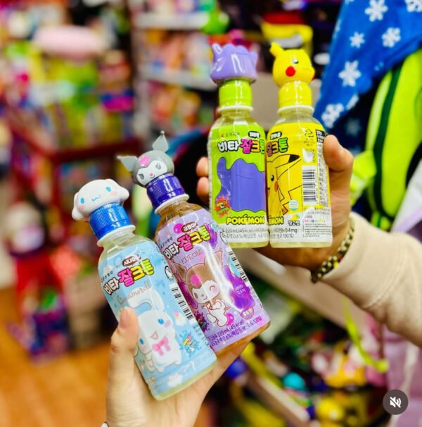 5828- BOTELLA CON JUGO "PERSONAJES" (1 PZA) - Imagen 4