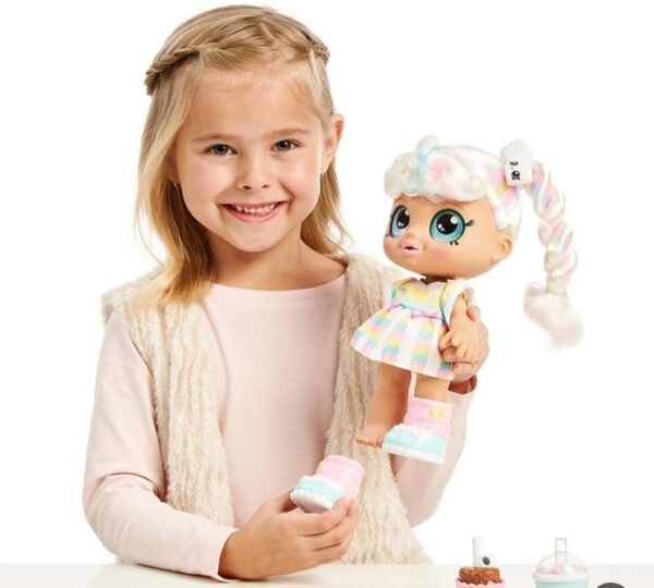 BH052-MUÑECA LOVELY DOLL "HAPPY EVERY DAY" CON LUZ LED Y SONIDO (1 PZA) - Imagen 2