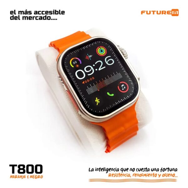 LU4254- SMARTWATCH T800 ULTRA (1 PZA) - Imagen 2