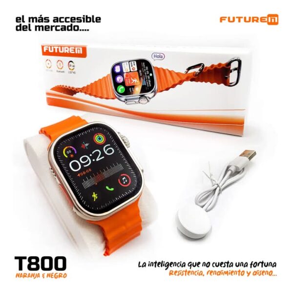 LU4254- SMARTWATCH T800 ULTRA (1 PZA) - Imagen 3