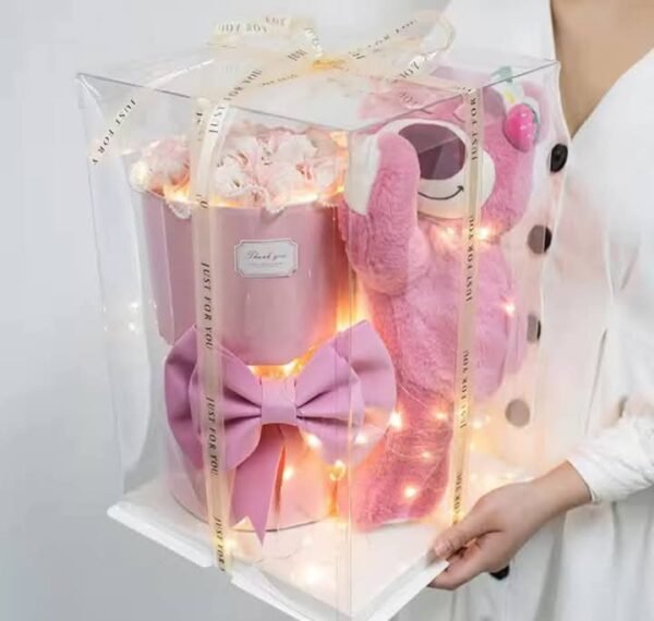 SA651- PELUCHE "LOTSO" CON CAJA DE REGALO (1 PZA) - Imagen 2