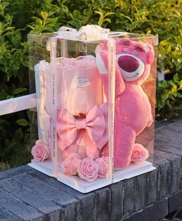 SA651- PELUCHE "LOTSO" CON CAJA DE REGALO (1 PZA) - Imagen 4