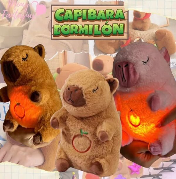 265- PELUCHE CAPIBARA "SENSORIAL" (1 PZA) - Imagen 4