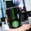 LU3487- TAZA "STARBUCKS COFFE" 250 ML (1 PZA)