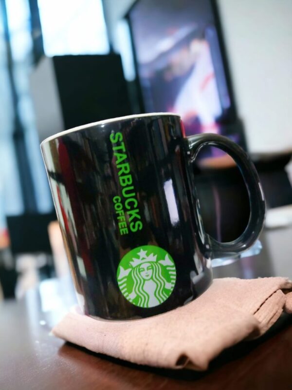 LU3487- TAZA "STARBUCKS COFFE" 250 ML (1 PZA)