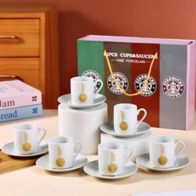 90619 - JUEGO DE TAZAS STARBUCKS (1 SET DE 6 TAZAS)