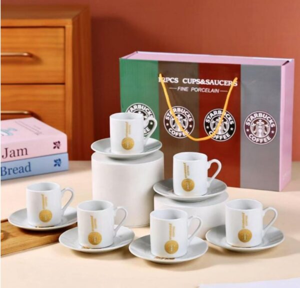 90619 - JUEGO DE TAZAS STARBUCKS (1 SET DE TAZAS)