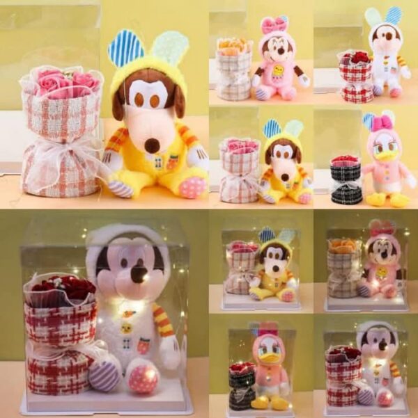 LU4161AA- PELUCHE "MICKEY MOUSE AND FRIENDS" CON CAJA DE REGALO (1 PZA) - Imagen 2