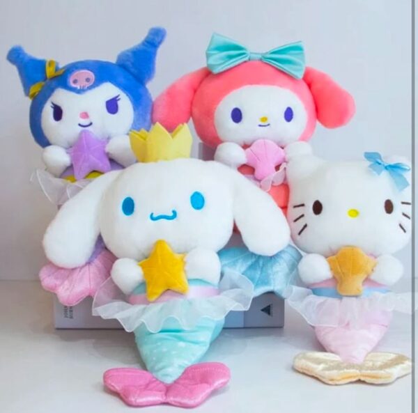 MRYJ10- PELUCHE SIRENA X "SANRIO" (1 PZA) - Imagen 3