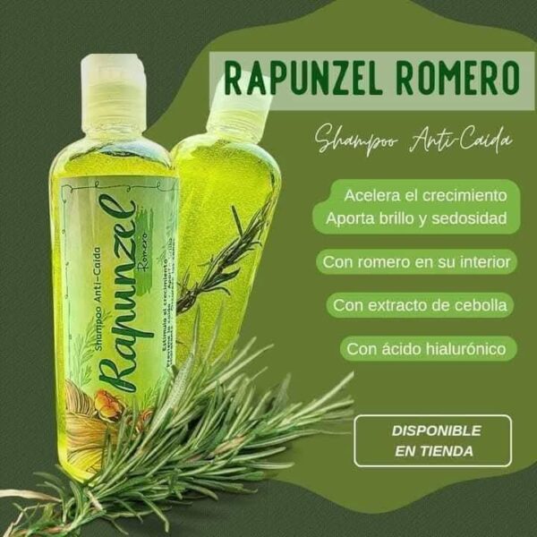 2248🫧 SHAMPOO DE ROMERO RAPUNZEL 🫧(1 PZA)