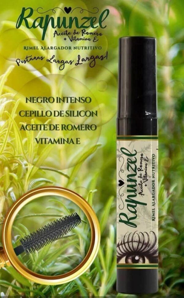 LU0105 - MASCARA X "RAPUNZEL" COLOR NEGRO (1 PZA) - Imagen 6