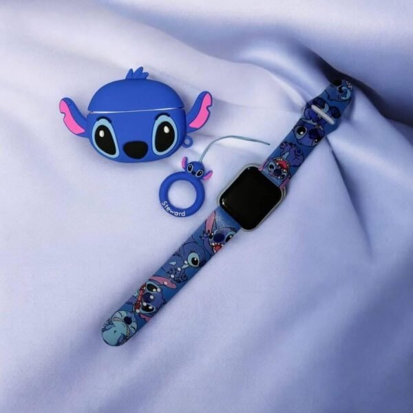 90624 - AUDIFONOS AIRPODS CON RELOJ Y FUNDA DE PERSONAJES (1 PZA) - Imagen 10