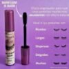 JU9095 - MASCARA "PROSA" "MAXI VOLUMEN SILICON" TAPA ROSA (1 PZA)