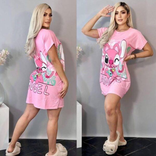 ASP1058 - PIJAMA X "STITCH Y ANGELA" TIPO BLUSON (1 PZA)