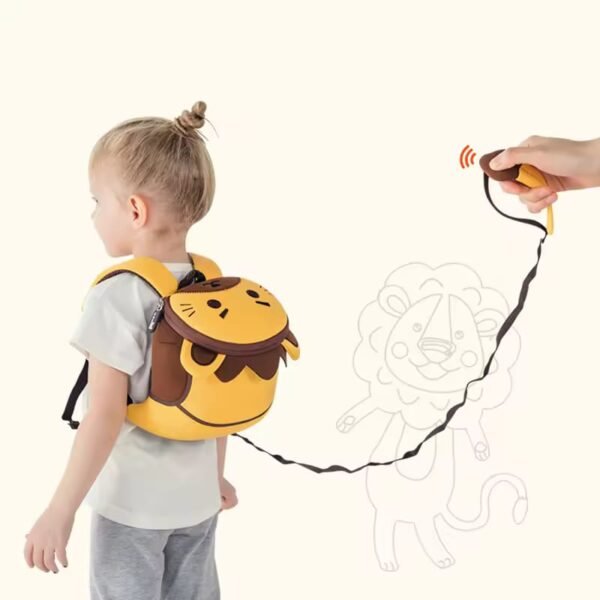 HHH316 - MOCHILA "ANIMAL'S" CON CORREA PARA KINDER (1 PZA) - Imagen 4