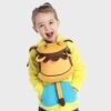 HHH316 - MOCHILA "ANIMAL'S" CON CORREA PARA KINDER (1 PZA)