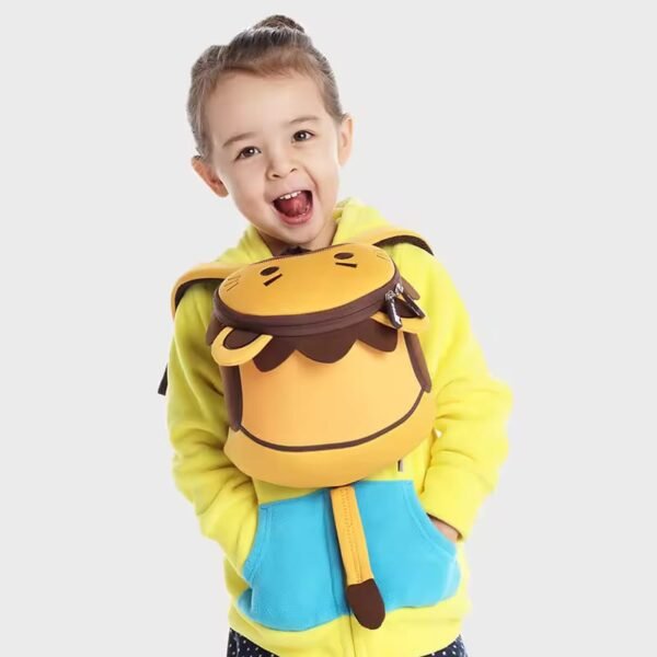 HHH316 - MOCHILA "ANIMAL'S" CON CORREA PARA KINDER (1 PZA) - Imagen 3