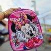 1288-6 - MOCHILA DE "PERSONAJES" PARA KINDER CON LUZ LED (1 PZA)