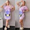 ASP1058 - PIJAMA X "STITCH Y ANGELA" TIPO BLUSON (1 PZA)