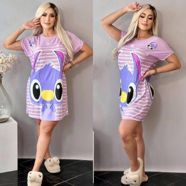 ASP1058 - PIJAMA X "STITCH Y ANGELA" TIPO BLUSON (1 PZA)