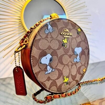 H129 - BOLSO TIPO C.O.A.C.H REDONDO (1 PZA)