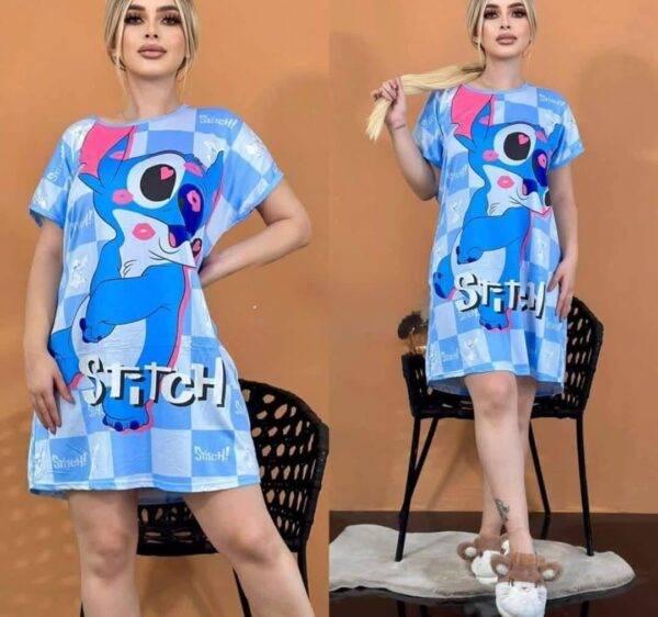 ASP1058 - PIJAMA X "STITCH Y ANGELA" TIPO BLUSON (1 PZA)