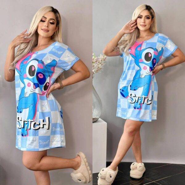 ASP1058 - PIJAMA X "STITCH Y ANGELA" TIPO BLUSON (1 PZA)
