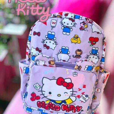 9011- MOCHILA "SANRIO OREJITAS" PARA KINDER CON LUZ LED (1 PZA)