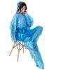 WRYY516 - CONJUNTO DE IMPERMEABLE DE CAPA Y PANTALON DE COLORES (3 pzs)