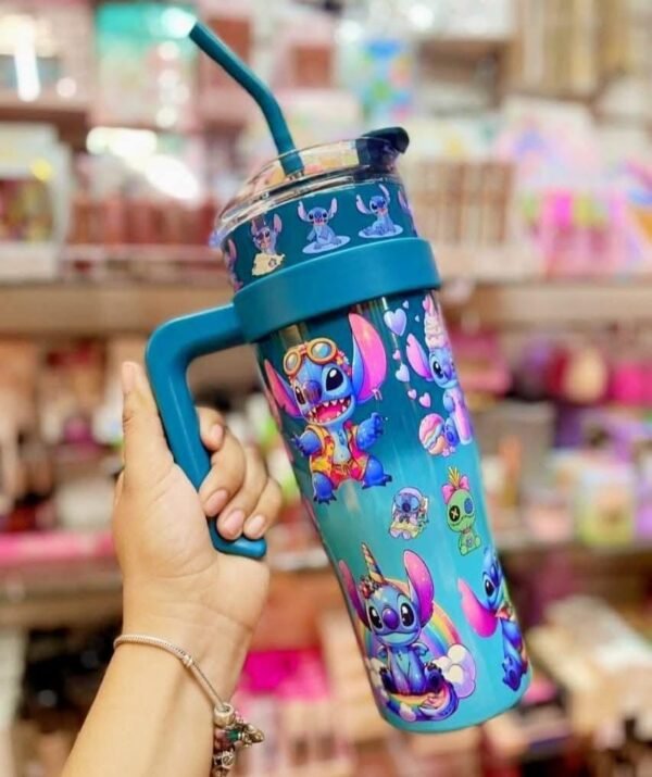 TS687 - TERMO CON AGARRADERA X "STITCH" (1 PZA) - Imagen 5