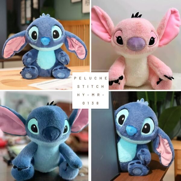 138 - PELUCHE KAWAII X "STITCH Y ANGELA" (1 PZA) - Imagen 3