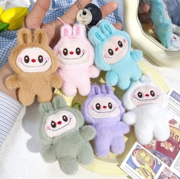 LBSL4- LLAVERO DE PELUCHE X "STITCH/ANGELA Y LABUBU" (1 PZA) - Imagen 4
