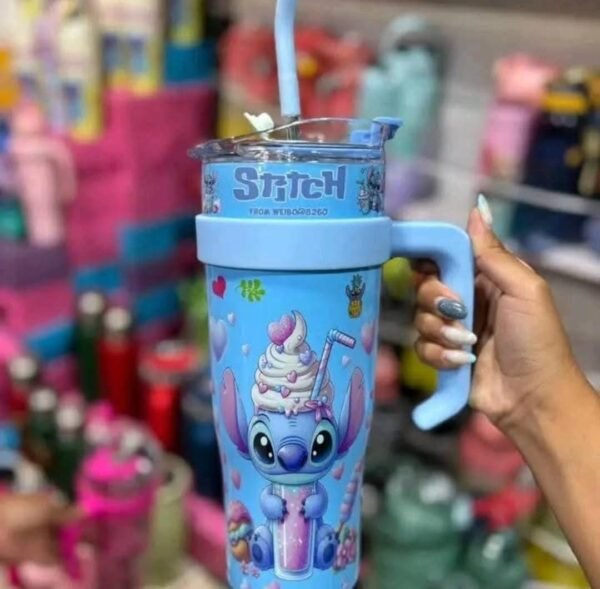 TS687 - TERMO CON AGARRADERA X "STITCH" (1 PZA) - Imagen 7