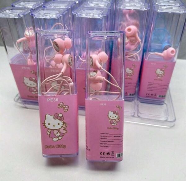 LU9307 - AUDIFONOS TIPO MINISO X STITCH/SANRIO POR TERCIA (3 PIEZAS) - Imagen 4