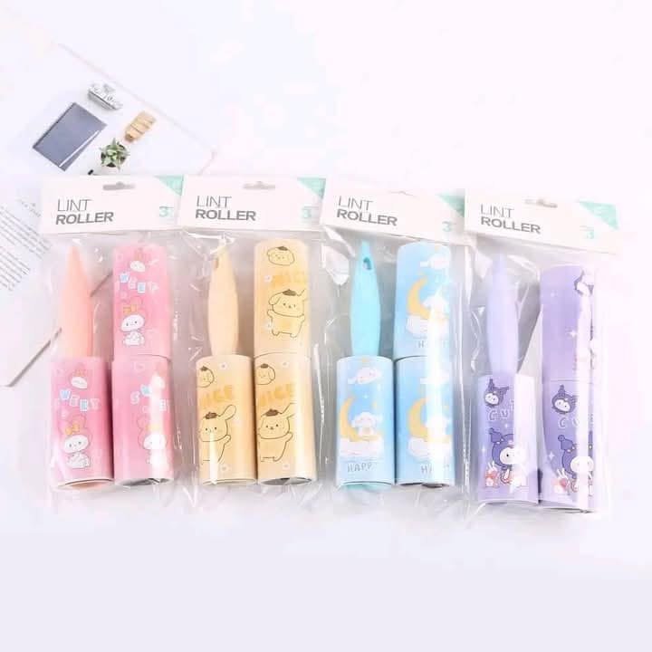 ZH1083 -  PAQUETE TRIO DE RODILLO QUITA PELUSA X SANRIO (1 PAQUETE)